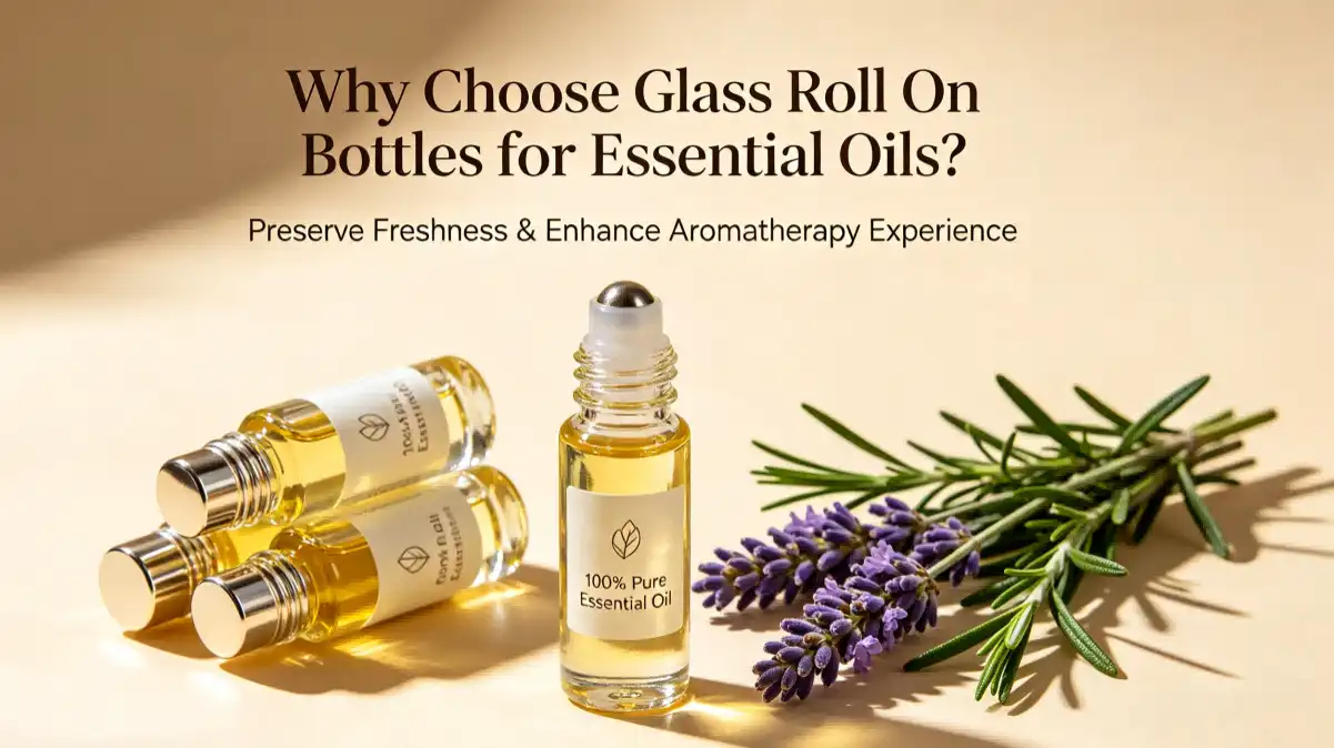 Why Choose Glass Roll On Bottles for Essential Oils?